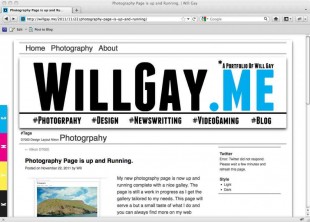 Website of Will Gay