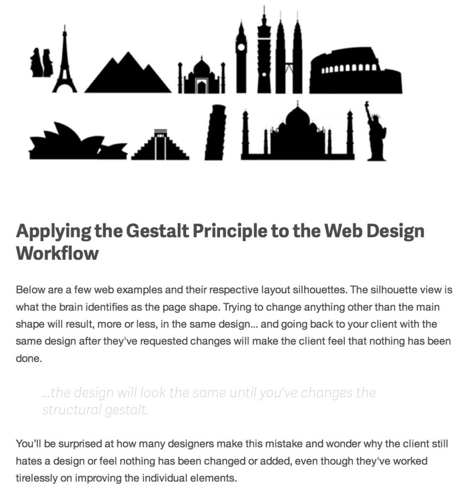 Gestalt for Web Designers